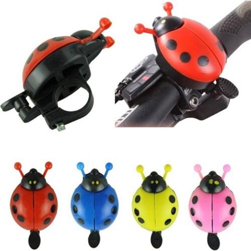 Cute Bicycle Bell Bike Bell Cartoon Ladybug Cycling Bell Outdoor Ridding Accessories Sports Bike Ring Child Riding Equipment