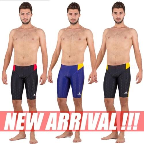 NWT HXBY YG01 MENS BOYS COMPETITION TRAINING RACING JAMMERS PROFESSIONAL SWIMMING TRUNKS ALL SIZE