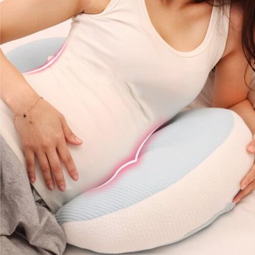 Pregnancy Pillow Waist Side Sleeping Belly Support Body Pillow U-Shape Maternity Pillows Comfort Summer Nursing Cushion