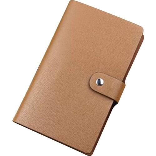 Bank card card package certificate package home simple mens card package 96 card slot multi-purpose bank card bag