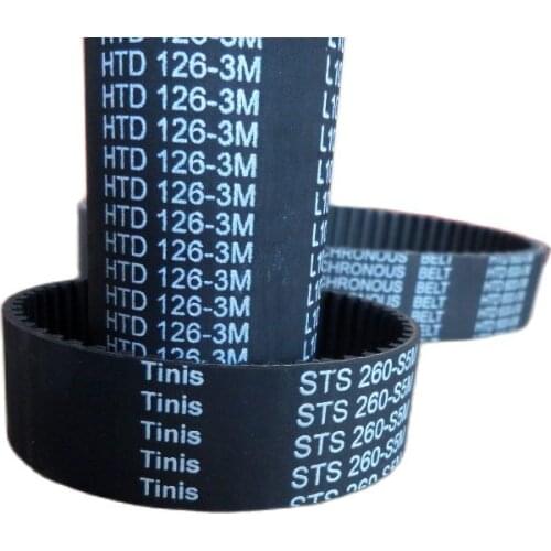 Tinis HTD 126-3M Synchronous Belt, Timing Belt,Transmission Belt
