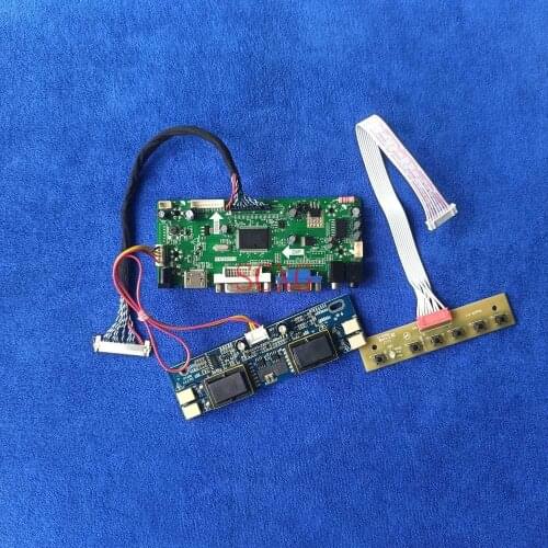 HDMI-compatible DVI VGA M.NT68676 drive card LCD matrix 4CCFL 30-Pin LVDS For QD170E1LG02/QD170E1LG03/QD17EL07 DIY Kit 1280*1024