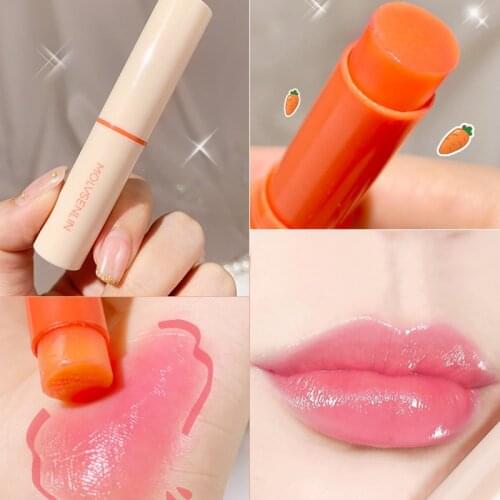 Color Changing Moisture Nourishing Lip Balm Natural Lip Gloss Fruit Flavor Honey Hyaluronic Lipsticks Anti Aging Dead Skin TSLM1