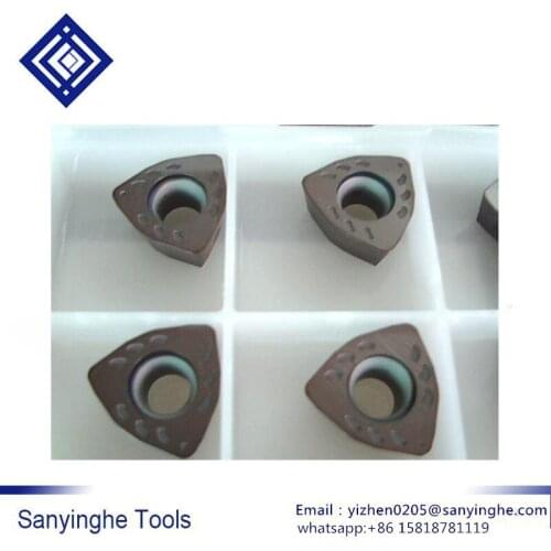 High quality 10 pcs/lots WPMT080615ZSR AH120 CNC Carbide milling insert
