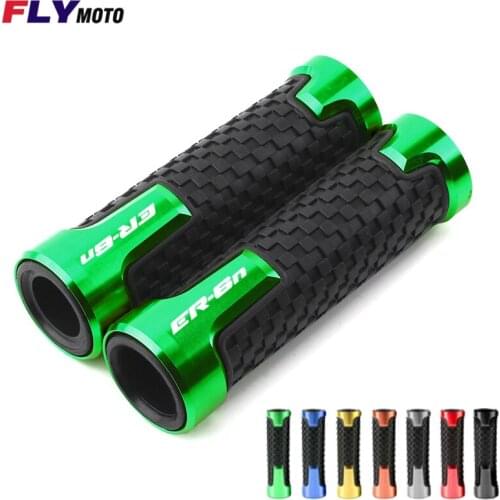 Hot Deals For KAWASAKI NINJA ER-6N ER 6N ER6N Motorcycle Accessories 7/8" 22mm Handlebar Grips Handle Grip Protector Handle bar