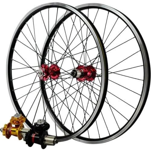 MTB Wheelset 26 Wheels With Novatec Hubs Four Bearing Joytech 041/042 32holes Mountain Bike Wheel For 7-8-9-10 Speed Cassette