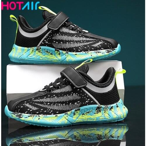 Autumn Kids Shoes 2021 Fashion Mesh Casual Children Sneakers For Boy Toddler Baby Breathable Sport Shoe