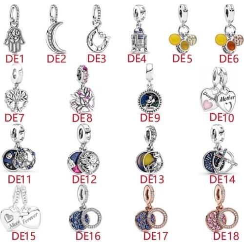 Dangle Charm Real 925 Sterling Silver Dangle Charm Fits Original Bracelets Diy Jewelry