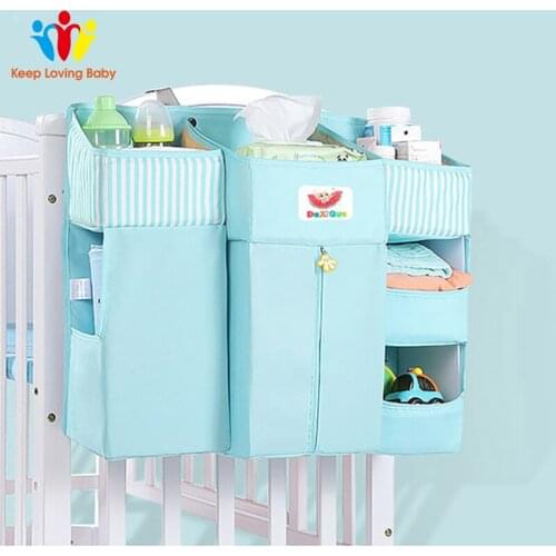 Baby Crib Bed Hanging Storage Bag Baby Bed Organizer Newborn Cot Crib Bedding Set Child Kid Storage Baby Bedding Sets