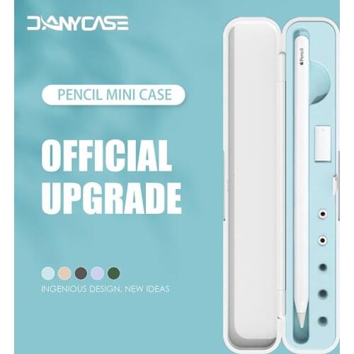 Portable Apple Pencil storage box, suitable for iPad tablet, touch pen, stylus, protective cover, anti-lost