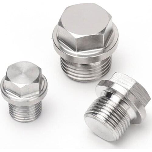 M8 10 12 14 16 18 20 22 24 27 30 Metric Male 304 Stainless Steel Countersunk Plug Solid With Flange Hex Head