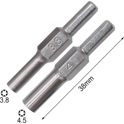 Professional CR-V 2.0phillips 1.5/2.5 Y Tri wing T6H/T8H Hexagonal 3.8 4.5 Repair Open Tools Screwdriver for NGC SFC Snes Seg
