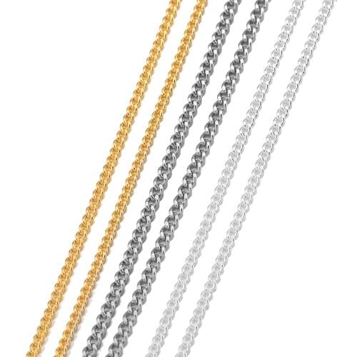 Lobster Clasp 12Pcs/Pack 45cm Necklace Chains Bulk For DIY Making Materials Jewelry Findings Accessories Wholesale