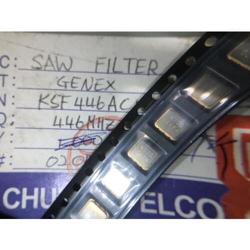 5PCS SAW FILTER 446MHZ KSF446AC1 new original KSF446AC1 446mhz KSF446