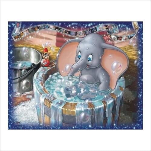 5D DIY Diamond Girl White Horse Almighty Diamond Embroidery Mural Home Decoration Cross Stitch Set Children Room Decoration T052