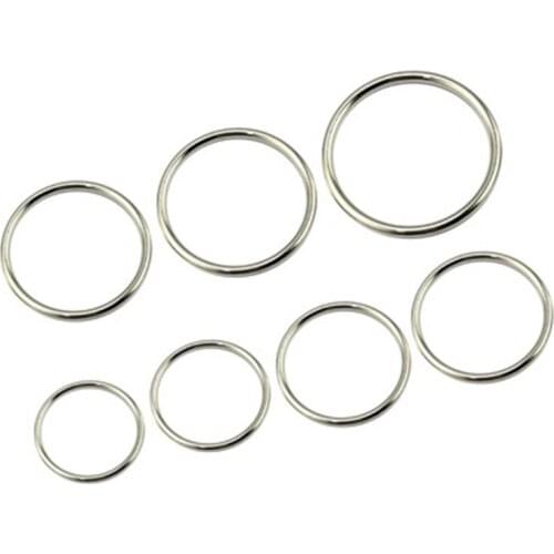 7 Pcs/Set Metal Male Cock Lock Fine Ring Restraint Penis Penis Cock Ring Ejaculation Delay Adult Alternative Man Lasting Sex Toy