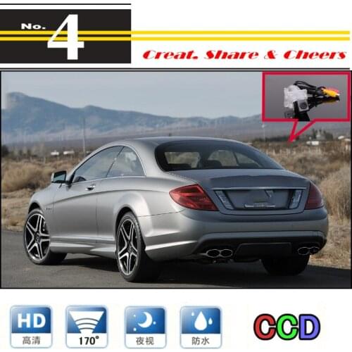 Car Camera For Mercedes Benz CL Class MB CL500 CL600 High Quality Waterproof Rear View Back Up Camera For PAL Use | CCD Standard