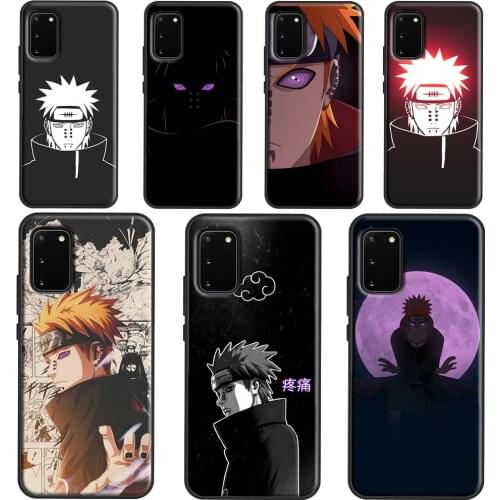 Pain Akatsuki Shippuden Anime Phone Case For Samsung Galaxy S21 Ultra S20 FE S10E S8 S9 S10 Plus Cover For Note 10 9 20