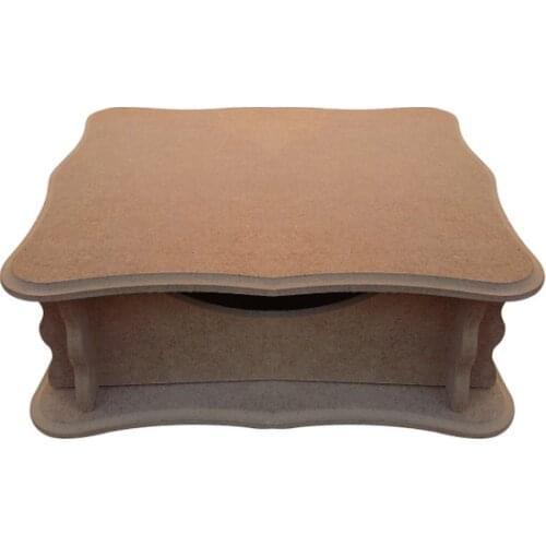 Ku15 Big Napkin Holder Wooden Object paintable decorative objects декоративные предметы под роспись