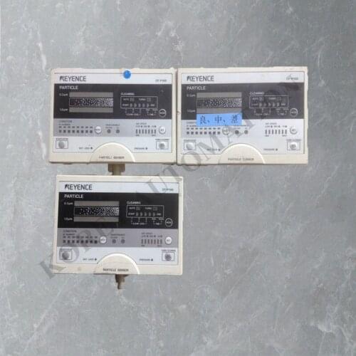 KEYENCE PARTICLE DETECTOR CF-P1000 USED GOOD IN CONDITION