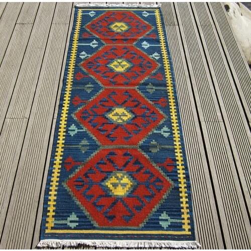Kilim Kerim handmade wool carpets woven tapestry tablecloths woven exotic national wind Pakistan unique gc149-30