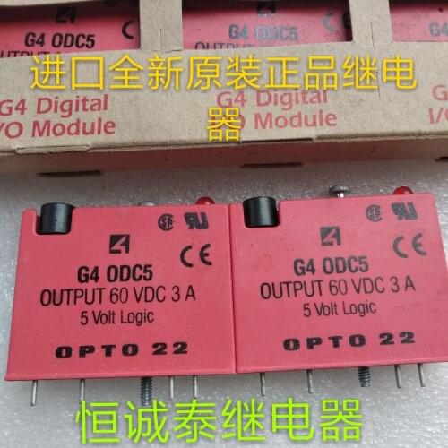 New G4ODC5 American OPTO22 solid state relay 4 pin plug output 60VDC/3A 5Vdc