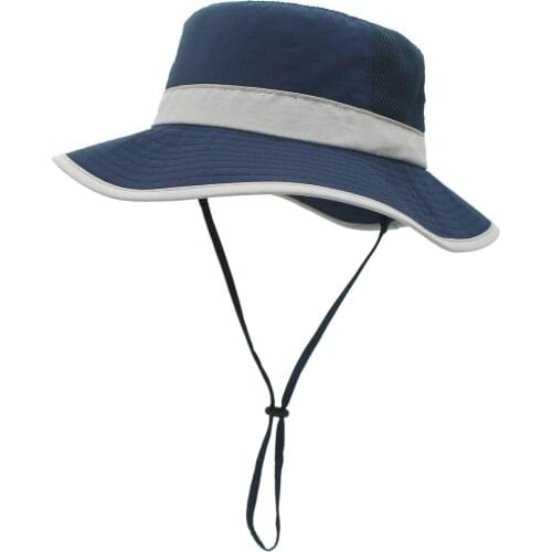 Connectyle Boys Girls Kids Sun Hat Breathable Light Weight Wide Brim UPF50+ Sun Protection Hat Toddlers Summer Bucket Hat