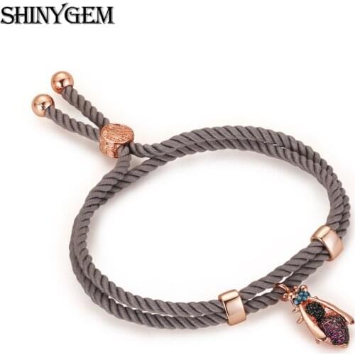 SHINYGEM Bracelets With Charms
