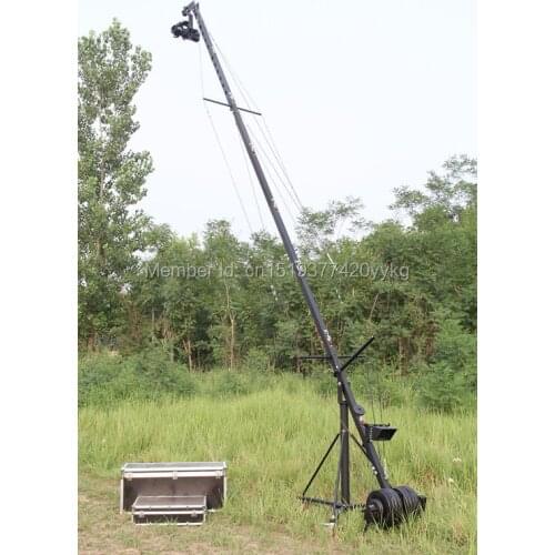 3m 6m 8m 2 axis head Camera Crane Jib for video camera filming