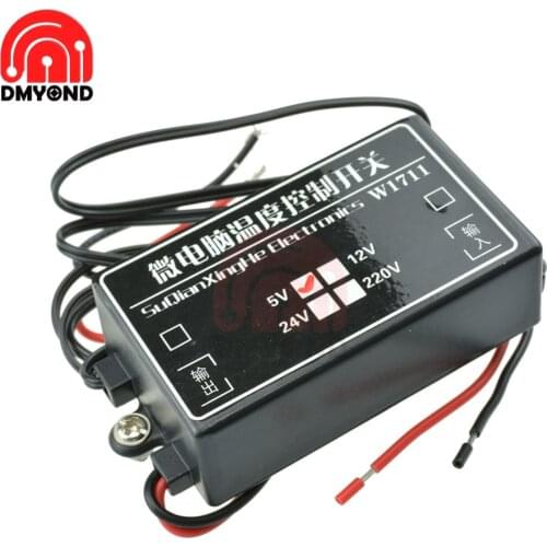 W1711 Thermostat DC 5V 5A Temperature Controller Microcomputer Control Adjustable Termometro Thermostat Meter for Incubator