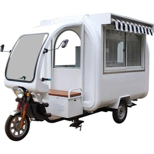 Concession Ice Cream Food Tricycle BBQ Fast Food Cart Hamburgers Cart Sales High Quality