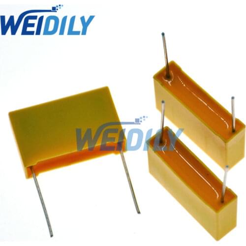 10PCS/LOT Safety Capacitor 275VAC 105 1UF 275V Pitch 22mm Polypropylene Film Capacitor Capacitance