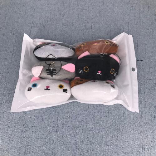 20PCS/LOT CAT Plush Stuffed Doll Toys , Key Pendants Doll Cute Plush Toy