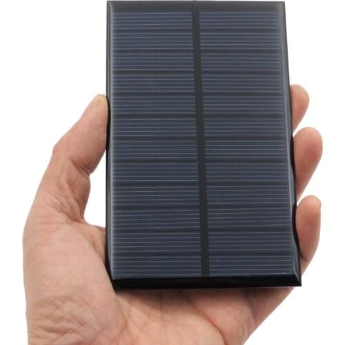 6V 183mA 1.1Watt 1.1W Solar Panel Standard Epoxy Polycrystalline Silicon DIY Battery Power Charge Module Mini Solar Cell toy