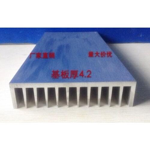 Fast Free Ship Radiator 104*25*150mm aluminum radiator width 104mm high 25mm,length 150mm customization heatsink