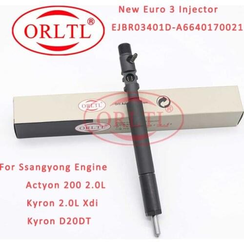 EJBR03401D (A6640170021) Diesel Nozzle Injector EJB R03401D Injector Assembly EJBR0 3401D For ssangyong Actyon