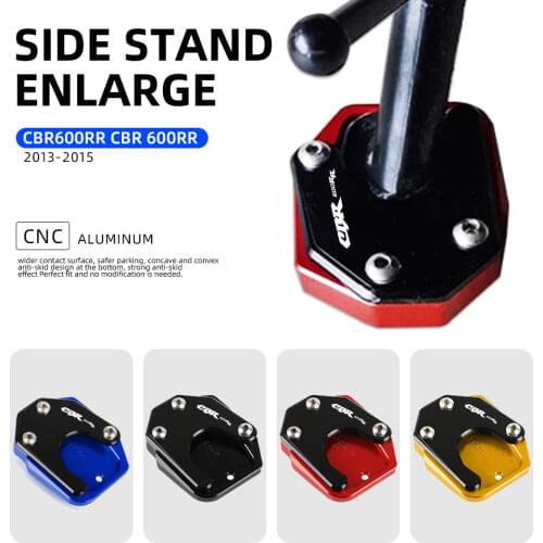 FOR HONDA NC700D INTEGRA NC700 S X CBR600RR NM-4 CB650F CB600F CBR650F Foot Side Stand Pad Plate Kickstand Enlarger Extension