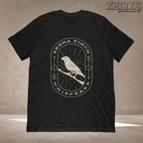 Zebra Finch Whisperer T Shirt Funny Birding Gift for Birdwatcher + Ornithologist Unisex Tee Tank Top Hoodie Mug