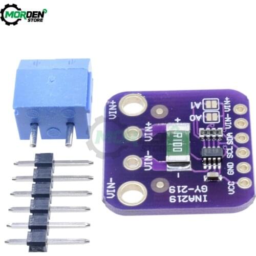 INA219 Module GY-219 GY219 Current Power Supply Sensor Breakout Board Sensor Module I2C interface For Arduino DIY DC INA219B