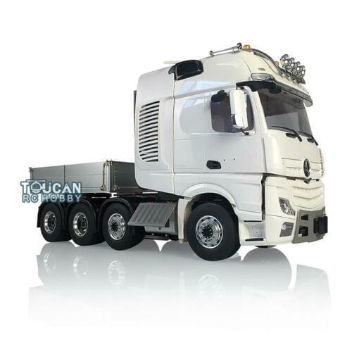 1/14 LESU RC Metal Chassis Hercul Bz Cabin Arco Tractor Truck W/ Motor Hopper THZH0706-SMT4