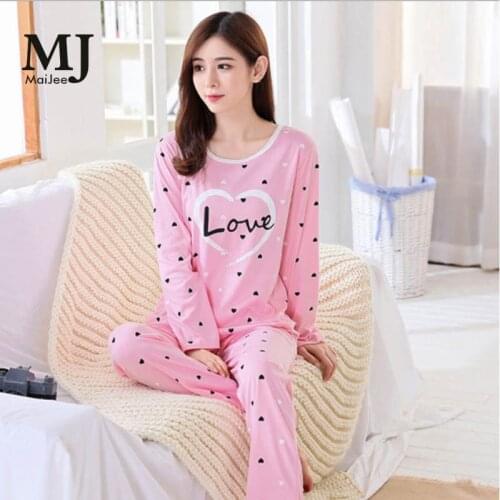 MJ077A 2018 Lovely Korean Silk Sexy Lingerie Pyjamas Women Pajamas Pajama Set Pijama Mujer Pigiama Donna Pyjama Femme Night Suit