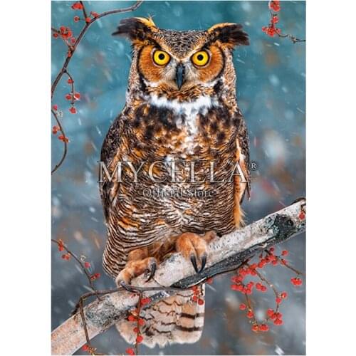 Cartoon 5d DIY Diamond Painting Owl animals Crystal Diamond Embroidery Cross Stitch Needlework Full Diamond Mosaic Decor Gift