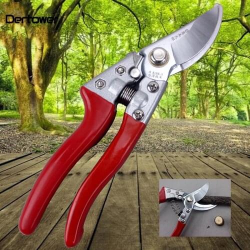 Brand New Garden Tools Carbon Steel Pruning Shear Gardening Bonsai Scissors Tree Flower Plant Labor-saving Pruner Cutting Tool