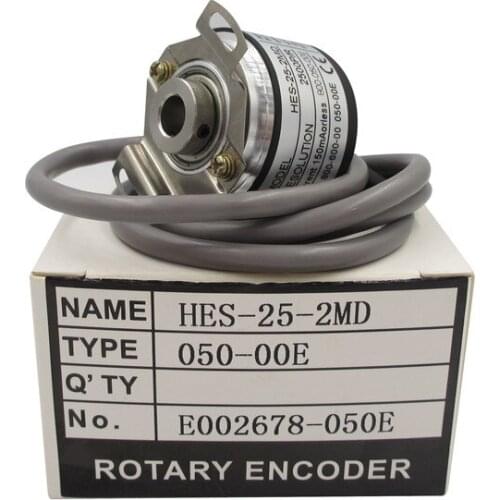 New NEMICON encoder HES-02-2MD 6mm hollow shaft 2500ppr 1024ppr 1000ppr 360ppr incremental rotary encoder
