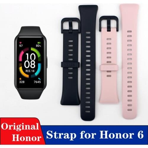Original Replacement Silicon watch Band Honor Band 6 Strap Silicon