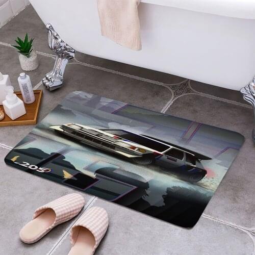 Peugeot 205 T16 Carpet Areas Rug Non-slip Floor Mat Rug 3D Printing Living Room Bedroom Door Mat Home Decoration