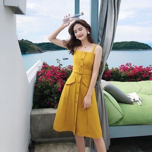 Fashion elegant women comfortable off shoulder high quality dress new arrival temperament cute beach backless sash a-line dress