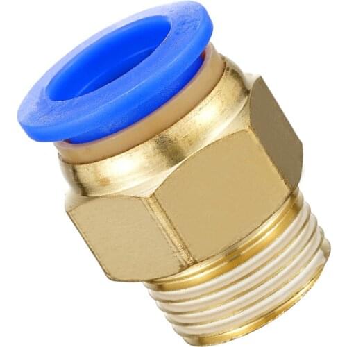 PC Pneumatic air 10mm 8mm 12mm 6mm 4mm hose 1/4 "BSP 1/2" 1/8 "3/8" male thread air nipple brass quick coupling