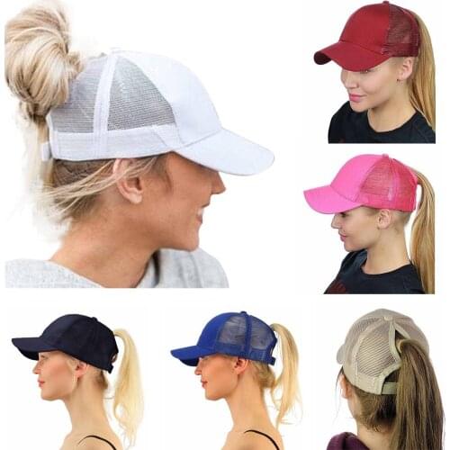 Lady Women Men Unisex Cap Hat Adjustable Tennis Baseball Running Headdress Snapback Hip-Hop Mesh Shade Fashion #0404