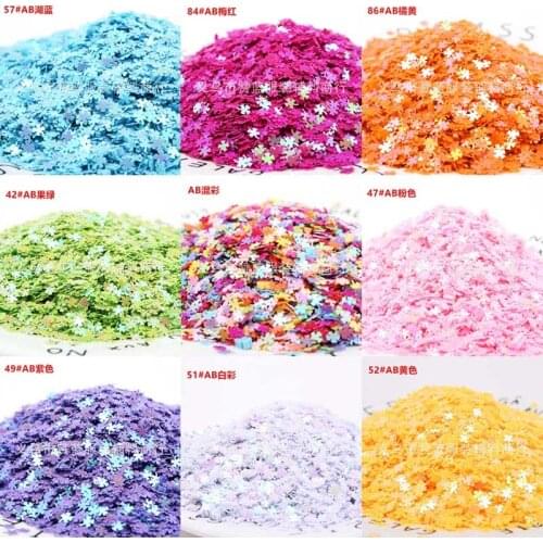 4mm four-leaf clover manicure beads DIY clothing accessories bag decoration sequin wedding party accessories material JJ399